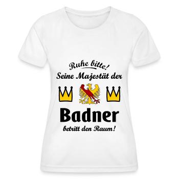 Der König aus dem Badnerland - Frauen Funktions-T-Shirt - Weiß - Vorne - AI Model Female 172 dark (172cm)