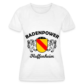 Die Legenden aus Sinsheim - Frauen Funktions-T-Shirt - Weiß - Vorne - AI Model Female 172 dark (172cm)