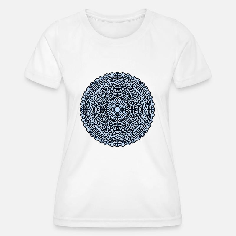 RF323BLUEUK - Women's Functional T-Shirt - white