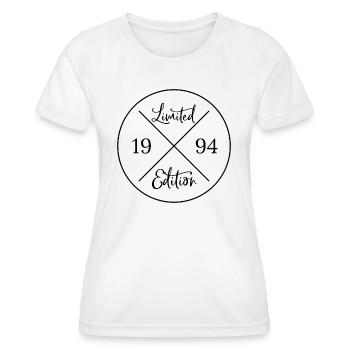 Limited Edition 1994 Geburtstag Geschenk - Frauen Funktions-T-Shirt - Weiß - Vorne - AI Model Female 172 dark (172cm)