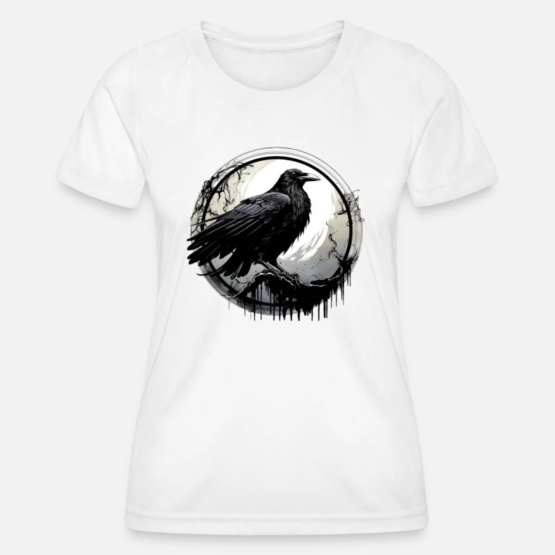 Raven - Women's Functional T-Shirt - white