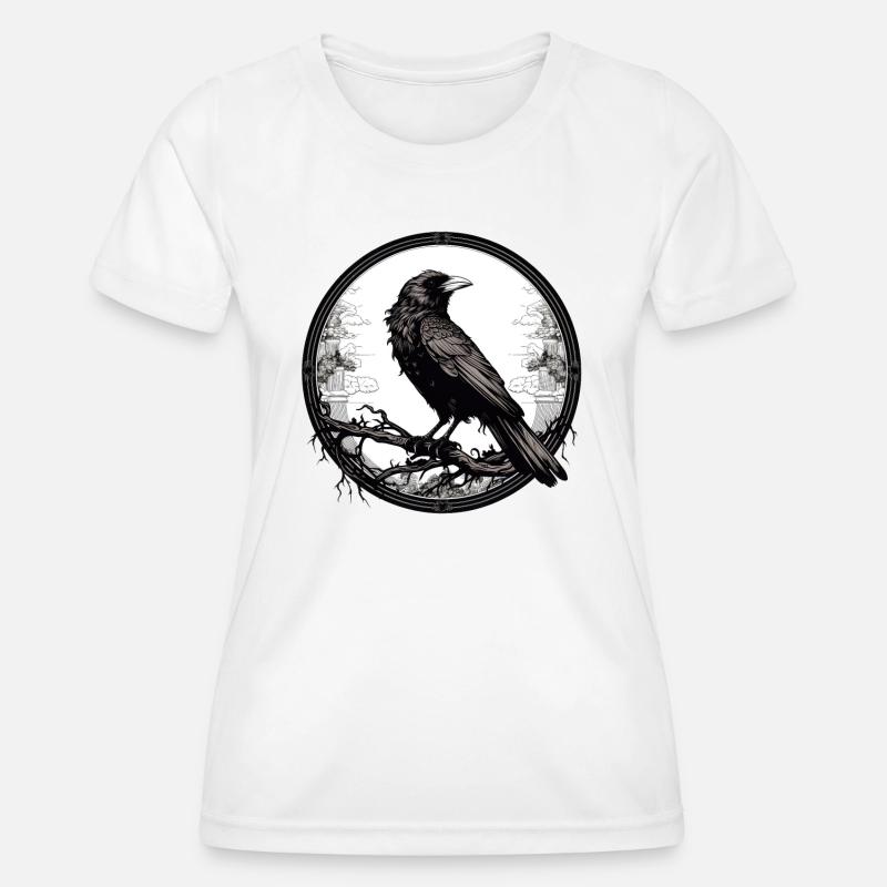 Raven - Women's Functional T-Shirt - white
