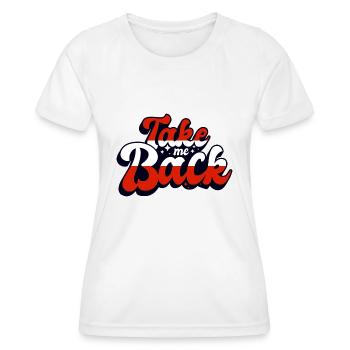 Autriche Drapeau Mal du pays Autriche Autrichien - T-shirt sport Femme - blanc - Devant - AI Model Female 172 dark (172cm)