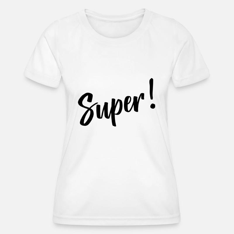 great - Women's Functional T-Shirt - white
