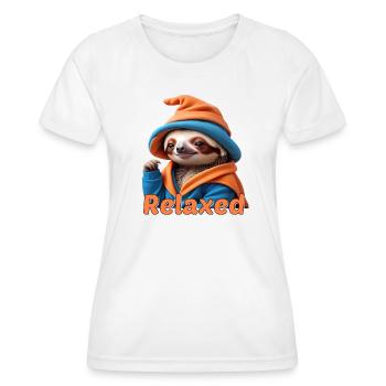 Sloth - Women's Functional T-Shirt - white - Front - AI Model Female 172 dark (172cm)