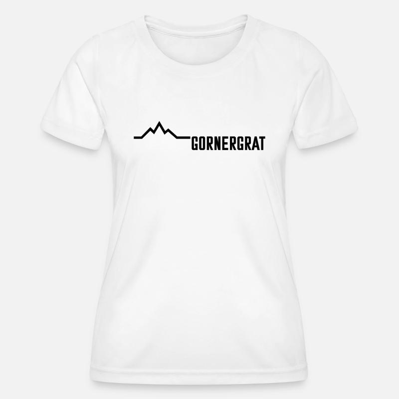Gornergrat Mountain - Women's Functional T-Shirt - white