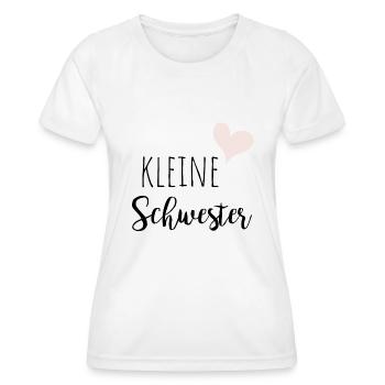 kleine Schwester - Frauen Funktions-T-Shirt - Weiß - Vorne - AI Model Female 172 dark (172cm)