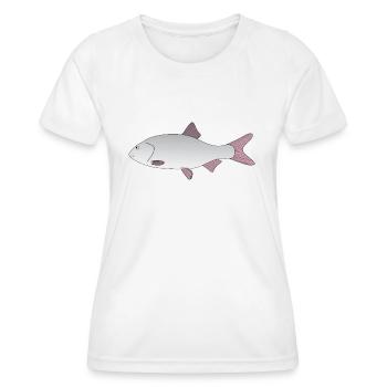 roach - Women's Functional T-Shirt - white - Front - AI Model Female 172 dark (172cm)