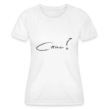 Chill - Women's Functional T-Shirt - white - Front - AI Model Female 172 dark (172cm)