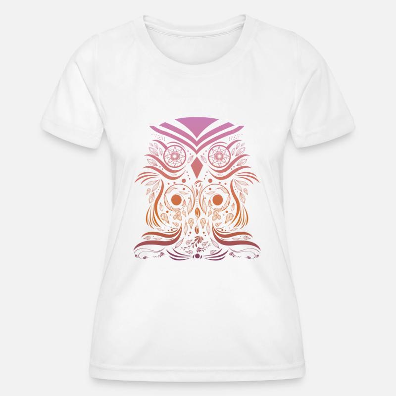 Stylish Skull - Women's Functional T-Shirt - white