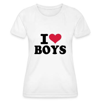 Boys - Women's Functional T-Shirt - white - Front - AI Model Female 172 dark (172cm)