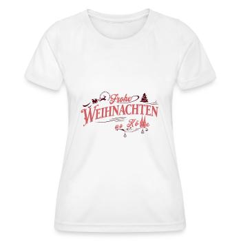 Joyeux Noël de Cologne Cologne - T-shirt sport Femme - blanc - Devant - AI Model Female 172 dark (172cm)