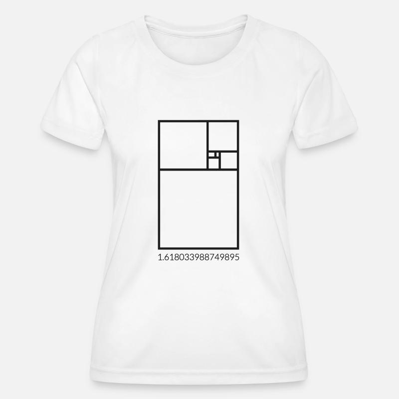 Fibonacci - Women's Functional T-Shirt - white