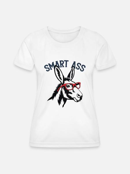 Besserwisser - Frauen Funktions-T-Shirt - Weiß