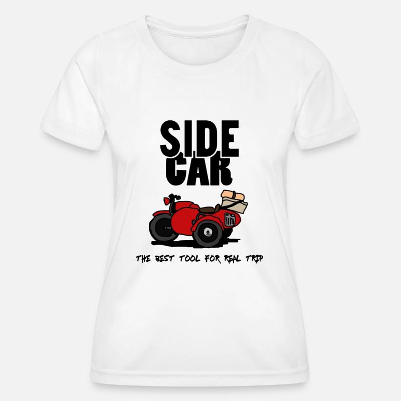 side TRIP - Women's Functional T-Shirt - white