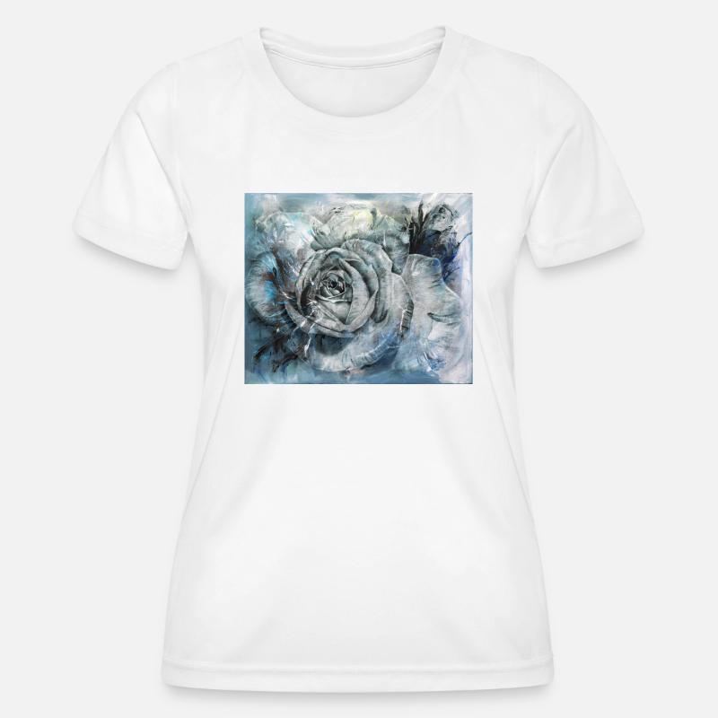 Rose - Women's Functional T-Shirt - white