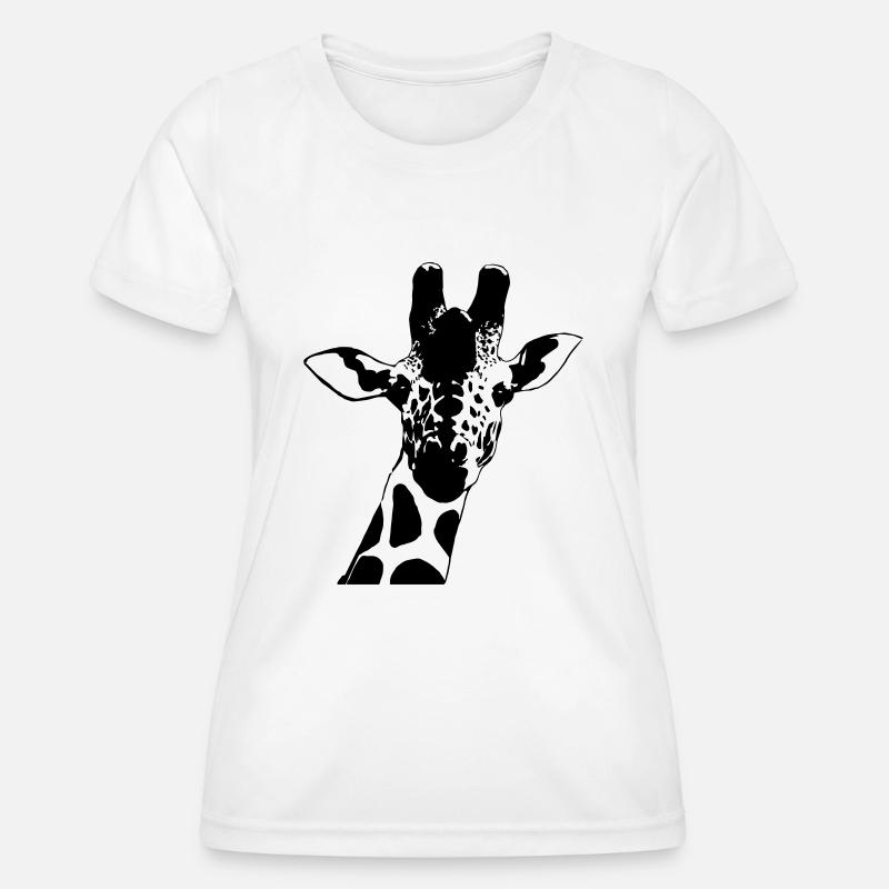 Giraffe - Women's Functional T-Shirt - white