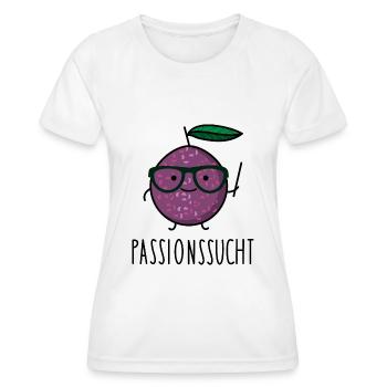 Passion und Begeisterung - Frauen Funktions-T-Shirt - Weiß - Vorne - AI Model Female 172 dark (172cm)