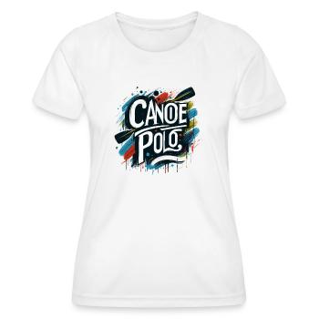 Canoë Polo Canoë Polo Canoë Polo Canoë Polo - T-shirt sport Femme - blanc - Devant - AI Model Female 172 dark (172cm)