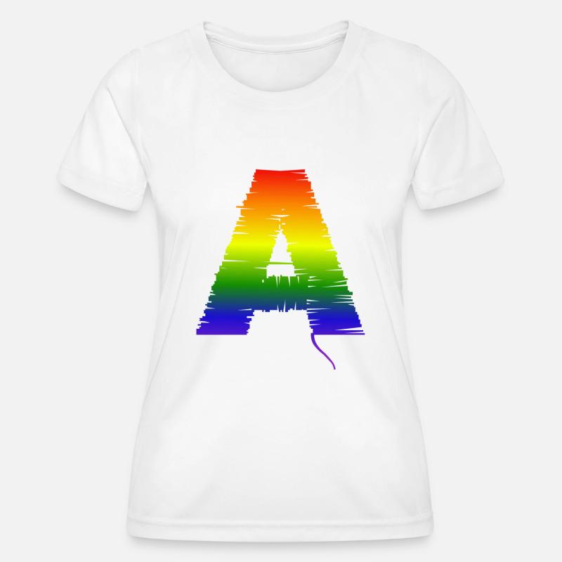Rainobw A - Women's Functional T-Shirt - white