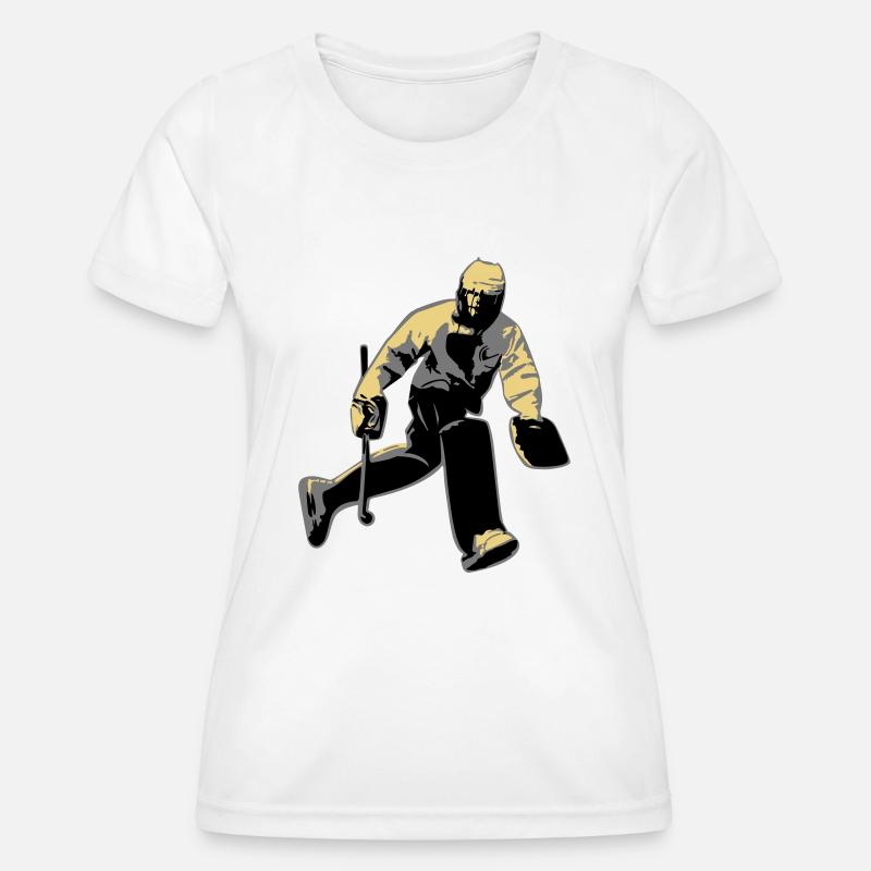 goalkeeper - Women's Functional T-Shirt - white
