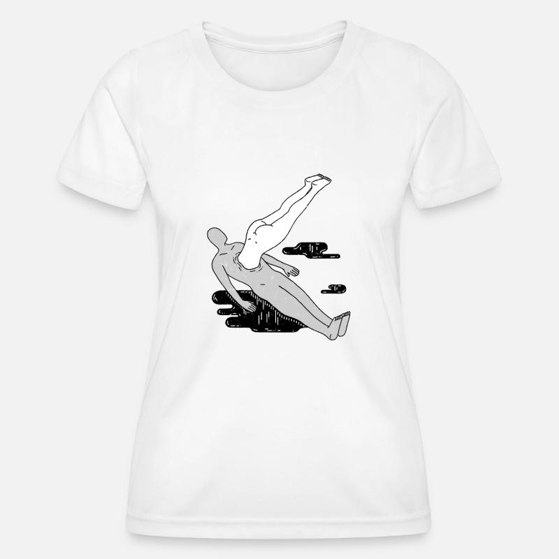 Head over heels - Women's Functional T-Shirt - white