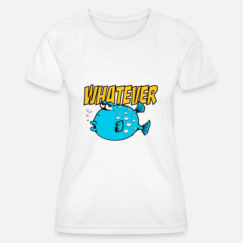 Whatever Fishi - Women's Functional T-Shirt - white