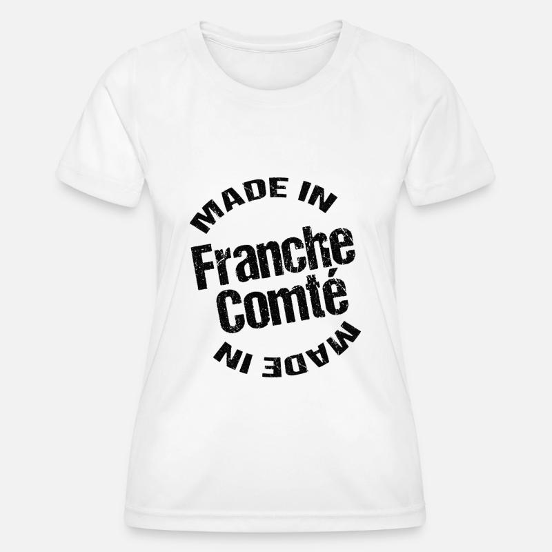Made in Franche Comté - Women's Functional T-Shirt - white