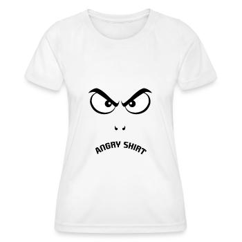 Mauvais regard - T-shirt sport Femme - blanc - Devant - AI Model Female 172 dark (172cm)