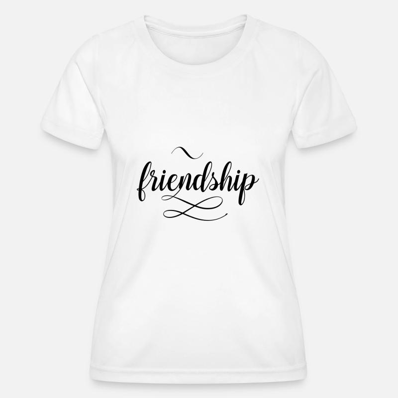Friendship - Women's Functional T-Shirt - white