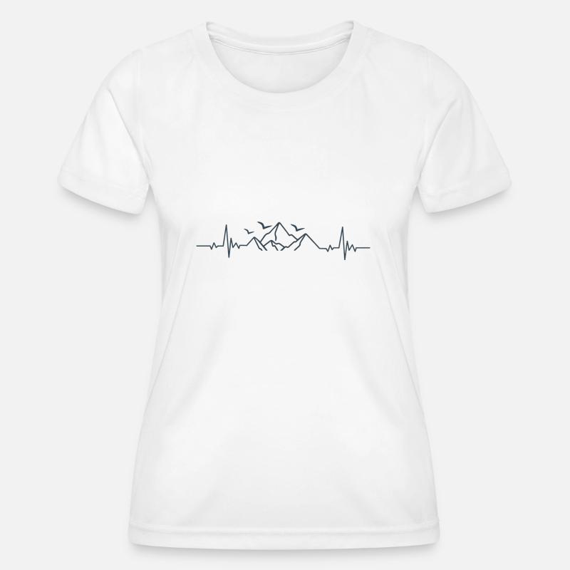 Mount Hetbeita - Women's Functional T-Shirt - white
