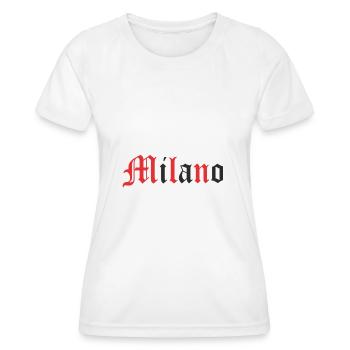 Milano design - Women's Functional T-Shirt - white - Front - AI Model Female 172 dark (172cm)