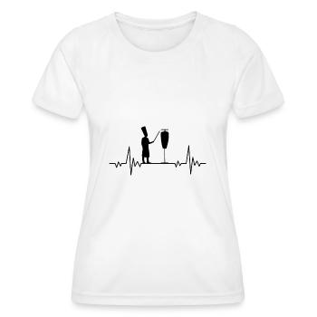 Döner - T-shirt sport Femme - blanc - Devant - AI Model Female 172 dark (172cm)