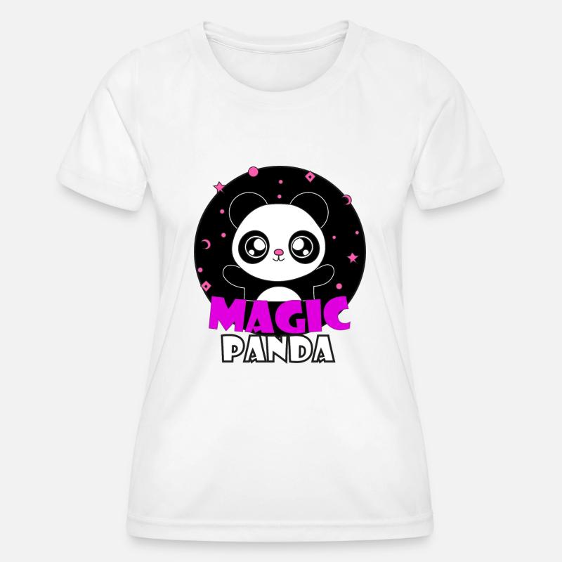 Magic Panda - Women's Functional T-Shirt - white