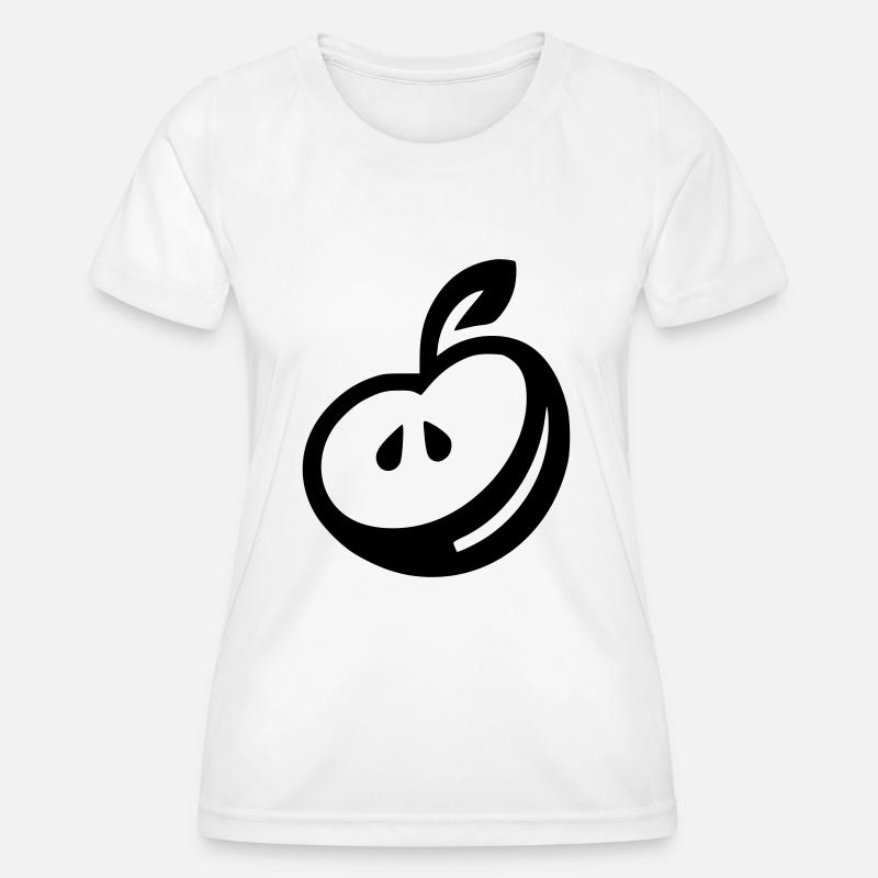 Apple - Women's Functional T-Shirt - white