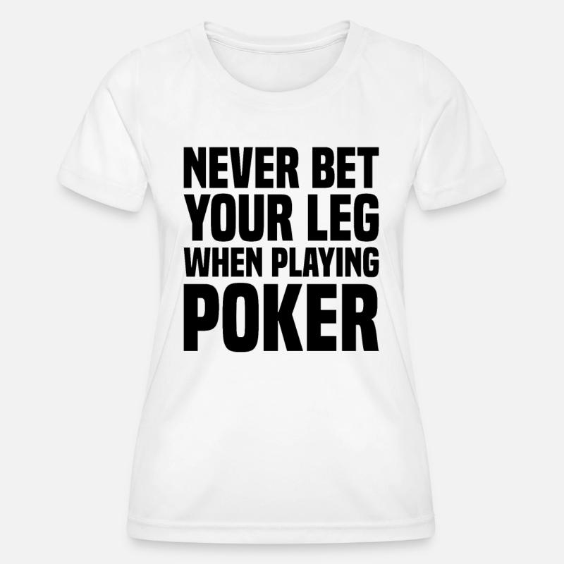 Amputation leg prosthesis - Women's Functional T-Shirt - white