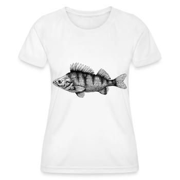 perch - Women's Functional T-Shirt - white - Front - AI Model Female 172 dark (172cm)
