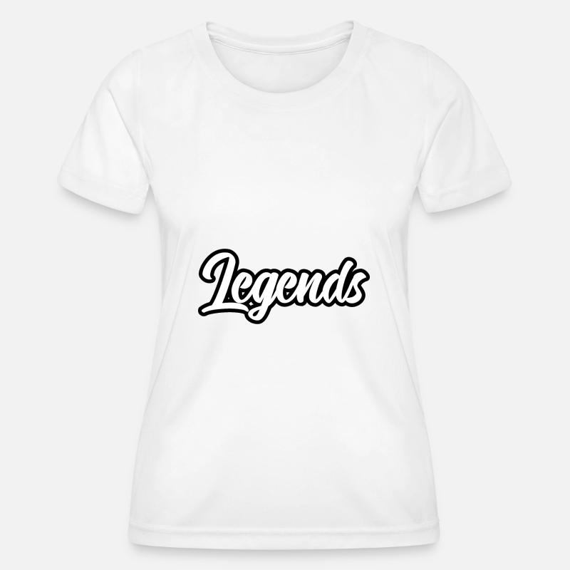 Legends - Women's Functional T-Shirt - white
