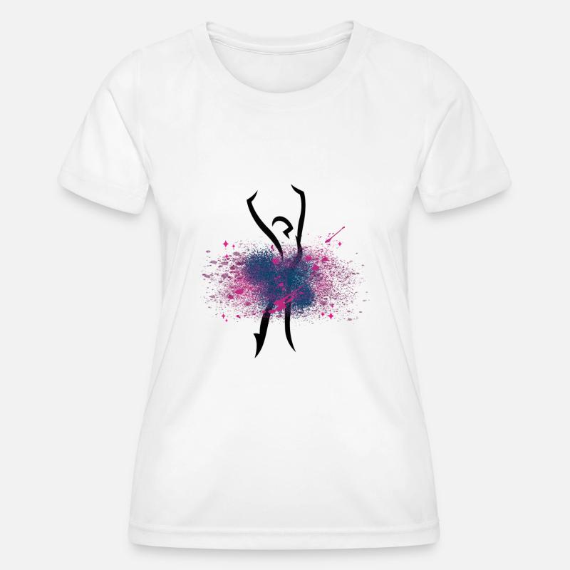 Dancer (2) - Women's Functional T-Shirt - white