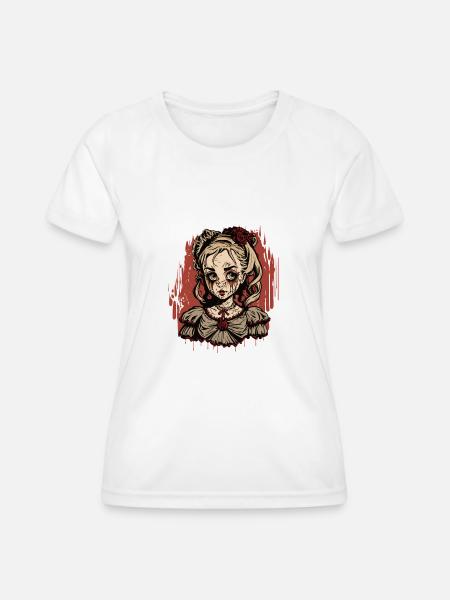 Anti Prinzessin - Frauen Funktions-T-Shirt - Weiß