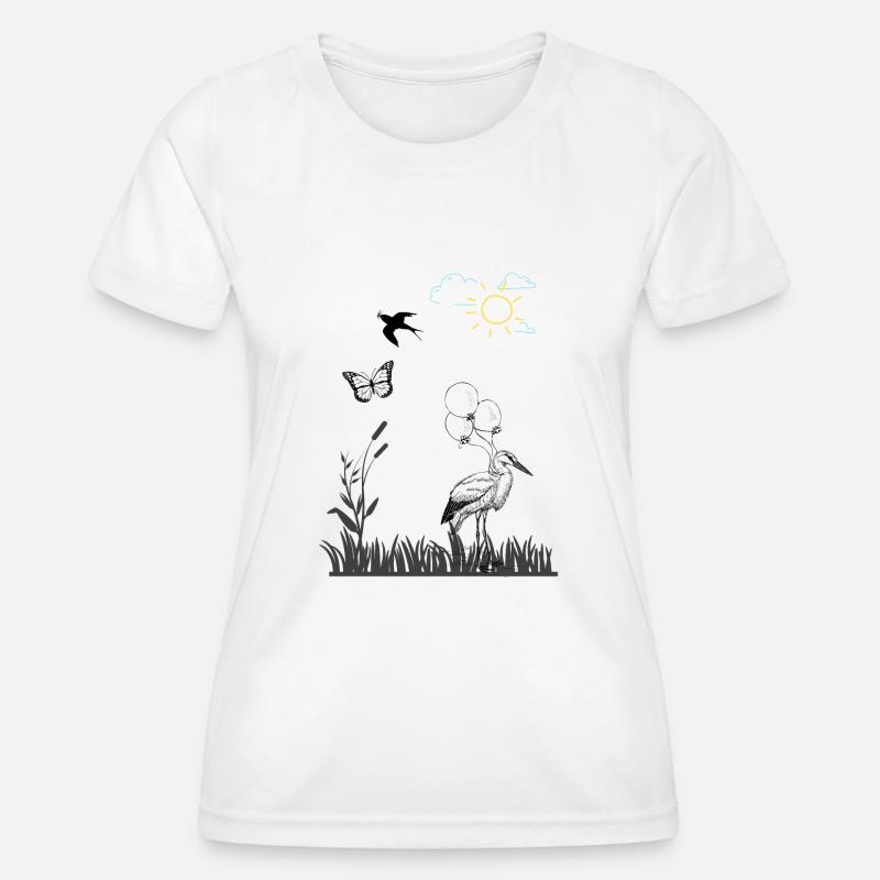 Spring - Women's Functional T-Shirt - white