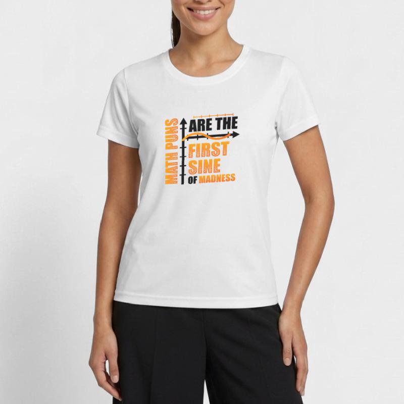 Math teacher, math student, math puns Women's Functional T-Shirt