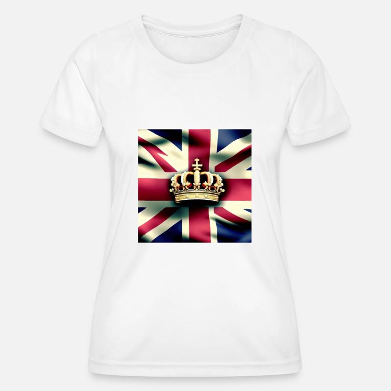 CORONATION TSHIRT - Women's Functional T-Shirt - white