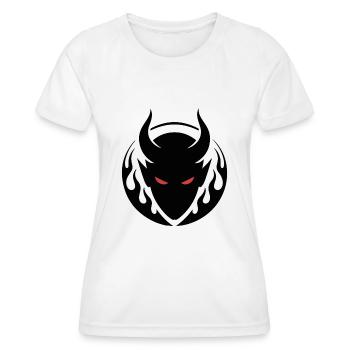 DARK SPIRIT - Women's Functional T-Shirt - white - Front - AI Model Female 172 dark (172cm)