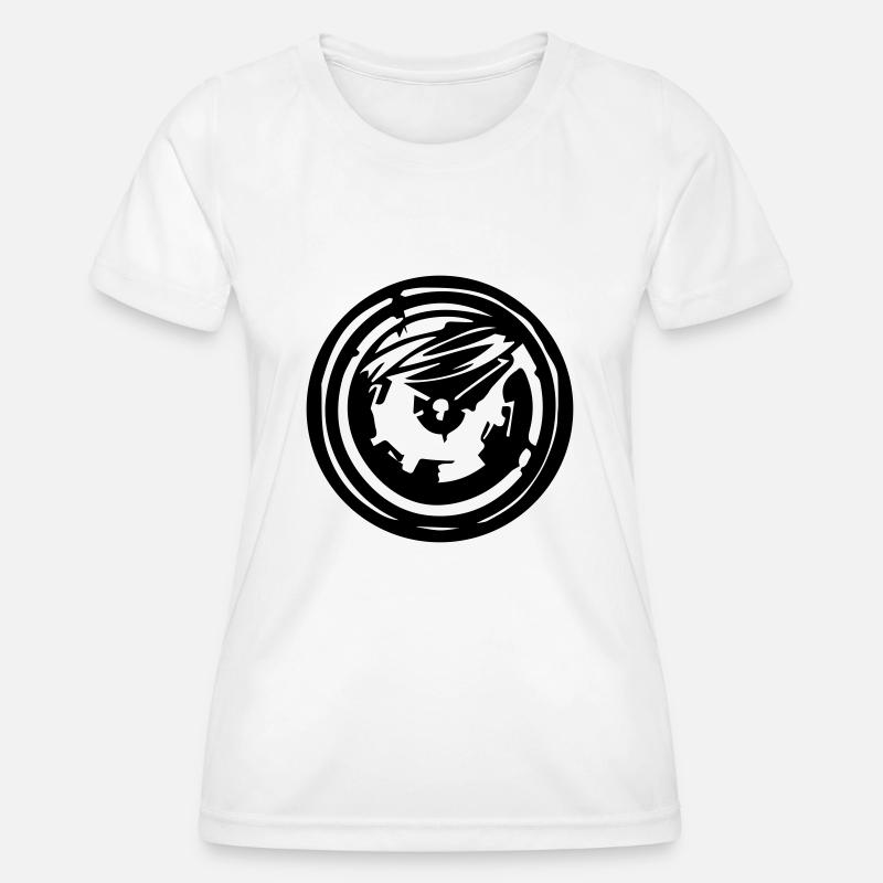 Map - Women's Functional T-Shirt - white