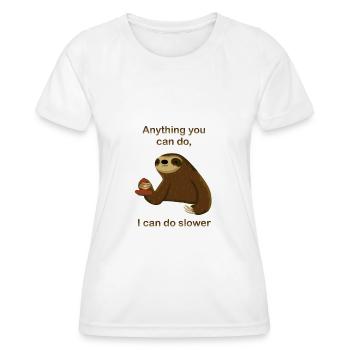 Beamten Spruch Geschenk - Frauen Funktions-T-Shirt - Weiß - Vorne - AI Model Female 172 dark (172cm)