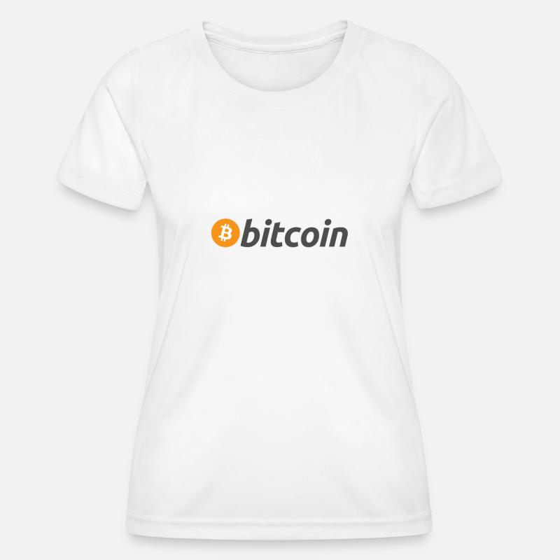 Bitcoin - Women's Functional T-Shirt - white