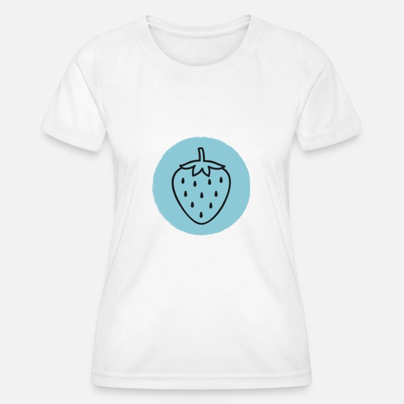 Strawberry - Women's Functional T-Shirt - white