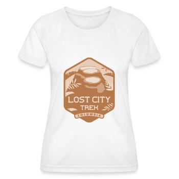 Lost City Trek - Colombia - Women's Functional T-Shirt - white - Front - AI Model Female 172 dark (172cm)