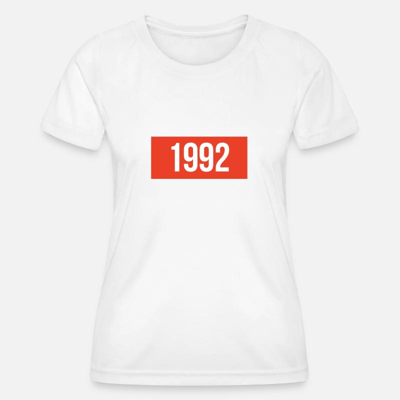 1992 - Women's Functional T-Shirt - white